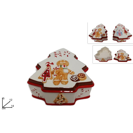 BARATTOLO ALBERO CERAMICA 14CM