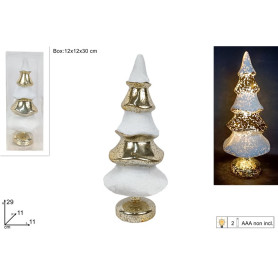 ALBERO 29 CM CON LUCE BATT.
