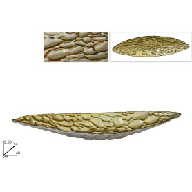 CENTROTAVOLA VETRO  ORO