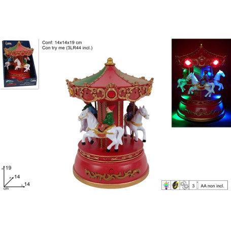 GIOSTRINA CAROSELLO CON MUSICA MOV.LUCE