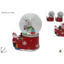 AMPOLLA 10CM BABBO NATALE PIANISTA