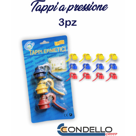TAPPI A PRESSIONE 2/3PZ.