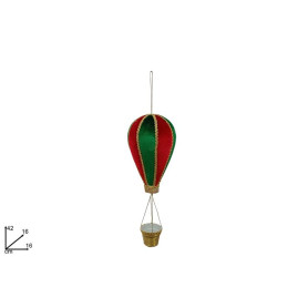 MONGOLFIERA VELLUTO 42 CM