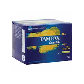 TAMPAX COMPAK 16 REGULAR