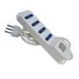 MULTIPRESA 4 P BIPASSO 10/16A 2P+T 16A