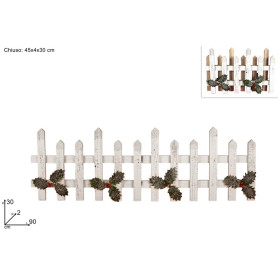 STECCATO DECORATO C/AGRIFOGLIO+NEVE