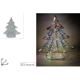 ALBERO DI NATALE RAINBOW 30CM
