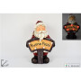 BABBO NATALE C/SCRITTA LUMINOSA BUONE