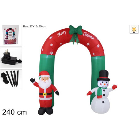 GONFIABILE ARCO CON LUCI