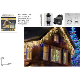 TENDA 240 LED CON GIOCO 5MT PROLUNGABILE