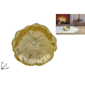 VASSOIO FIORE ORO 15CM