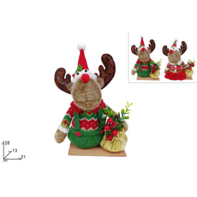 RENNA NATALIZIA C/ SACCO DECORATO