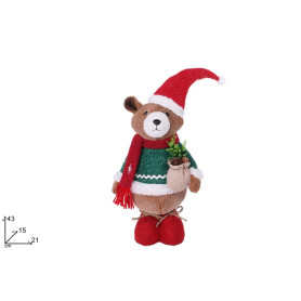 ORSO NATALIZIO 43CM