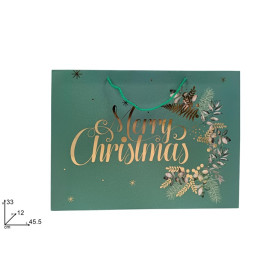 BUSTA REGALO NATALIZIA 45,5X33X12