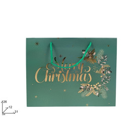 BUSTA REGALO NATALIZIA 31X26X12