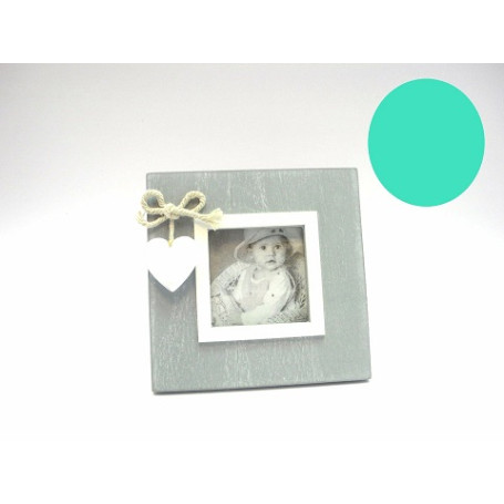 CORNICE QUADRATA LEGNO BIANCA/GRIGIA