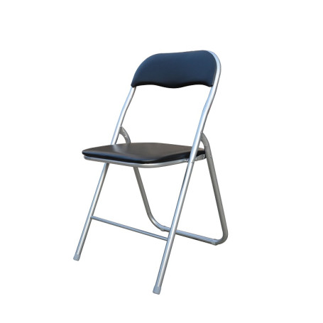 SEDIA PIEGH.MONOCOLORE NERO