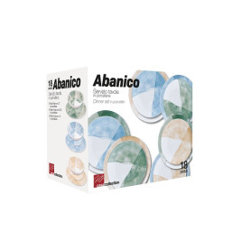 SERVIZIO PIATTI 18PZ ABANICO