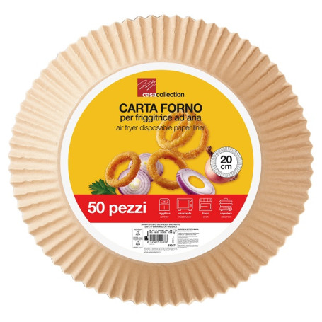 CARTA FORNO X FRIGG.50PZ D.20X4.5H