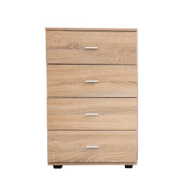 CASSETTIERA 4 CASS.63X40X82.5 QUERCIA