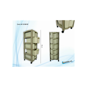 CASSETTIERA PL. 5 CASS. TORTORA