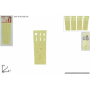 P/POSATE SEGNAPOSTO FELTRO BEIGE