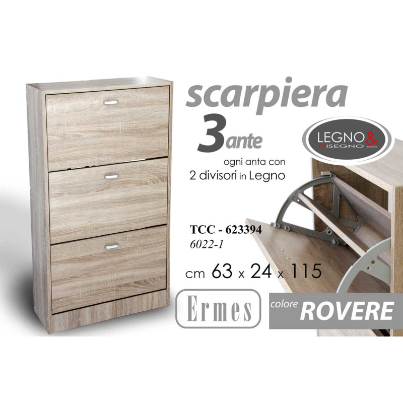 SCARPIERA 3 ANTE ERMES 63X24X115