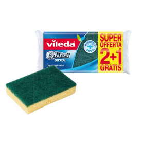 VILEDA SPUGNA GLITZI F/VERDE 2+1