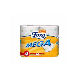 FOXY CARTA IGIENICA MEGA ROTOL X4 2V