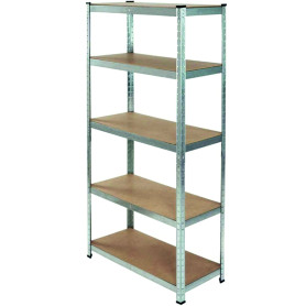 SCAFFALE METALLO 5 RIP.90X40X180H