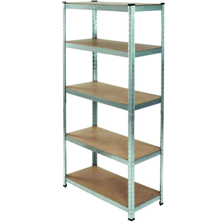 SCAFFALE METALLO 5 RIP.90X40X180H