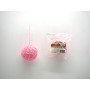PALLA GOMITOLO DA APP.D.6CM ROSA