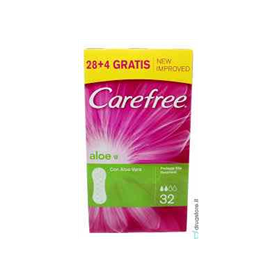 CAREFREE ASSORB.SALVASLIP ALOE 32PZ