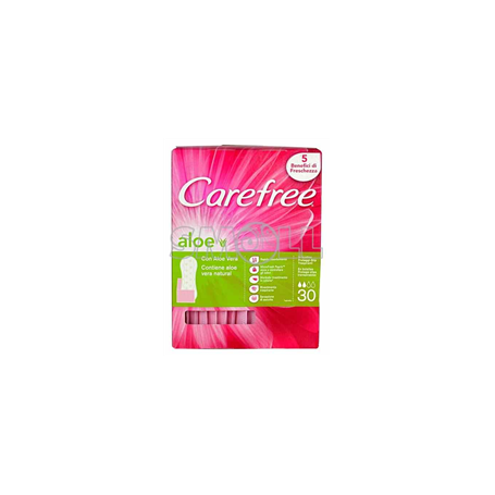 CAREFREE ASSORB.SALVASLIP RIPIEGATO ALOE